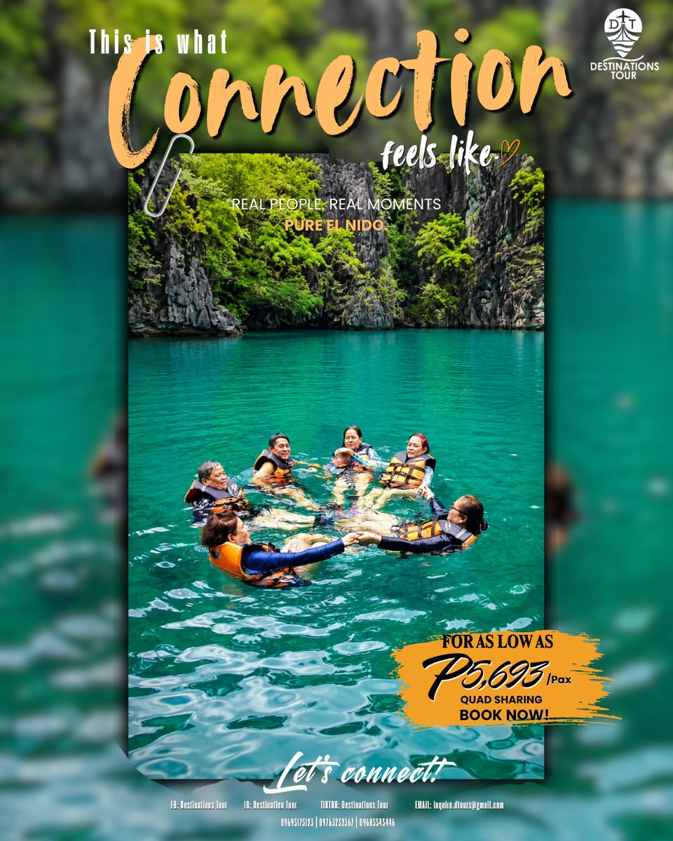 destinations_tr's tweet photo. In El Nido, every island-hopping adventure, every hidden lagoon, and every sunset becomes a story worth telling. 

#PalawanTour #DestinationsTour #ElNidoPalawan #ExperiencePalawan https://t.co/OlT7cpwZvw
