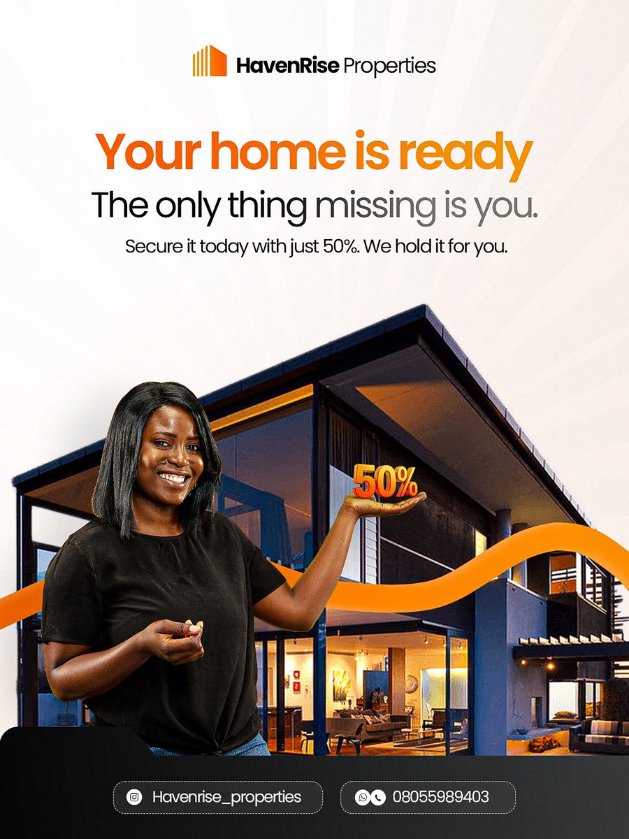 brandbyteemee's tweet photo. Social Media Marketing Designs for Real Estate Agency In Lagos Nigeria.

✅ Client Well satisfied 
✅ Visuals Well Executed 
〽️ Your Next Project? Bring it on.

#RealEstateTips #explore #graphicdesigner https://t.co/a6uBAXALjw