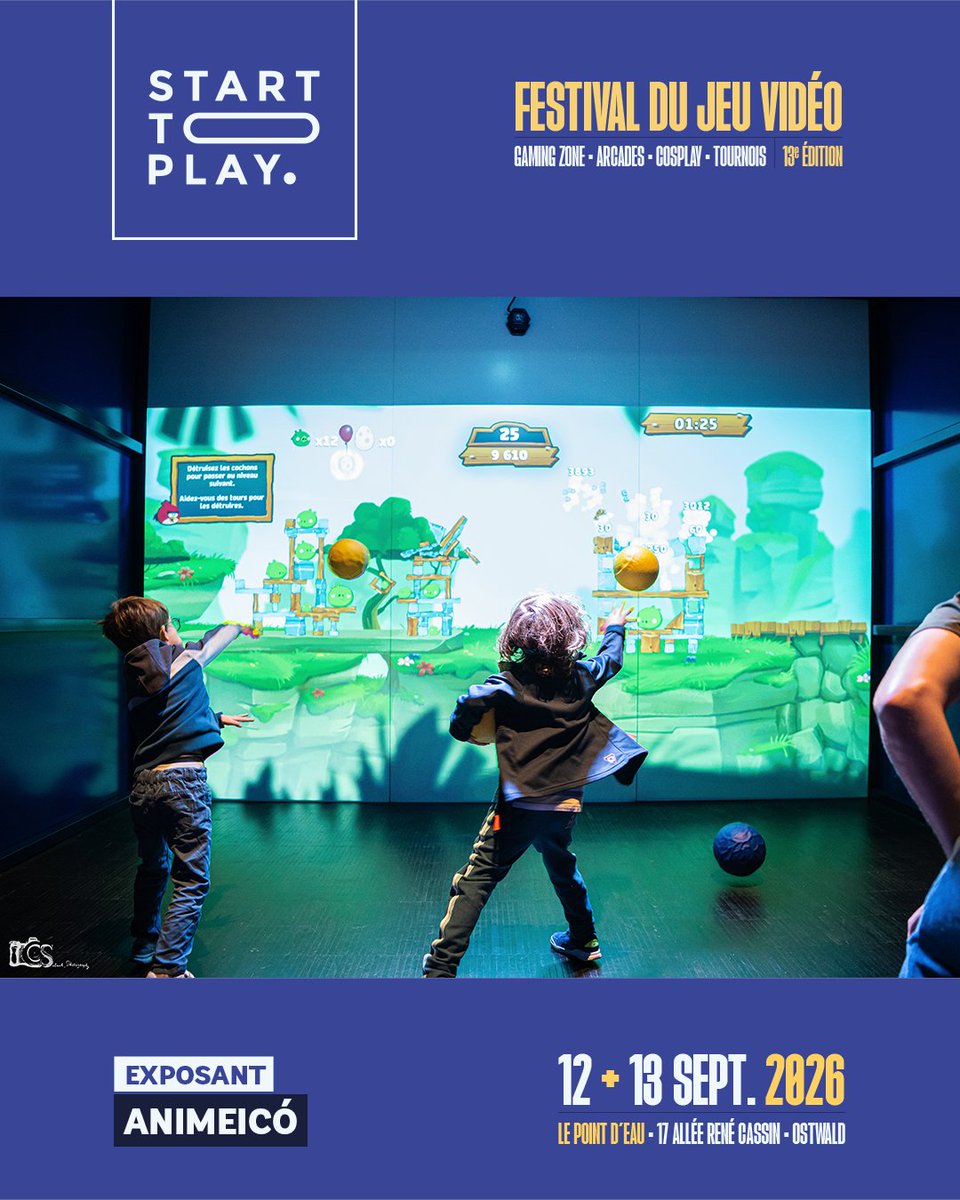 Festival_STP's tweet photo. [Programmation 2026] Start To Play sans @Animeico_off  ? Impossible ❤️ Ils seront bien présents avec leur incontournable mur géant digital,  mais aussi avec la Donkey Kong Zone, que vous avez pu découvrir en  avant-première lors de l'édition 2025 🎮 #STPLAY2026 https://t.co/j3D5I8NFXH