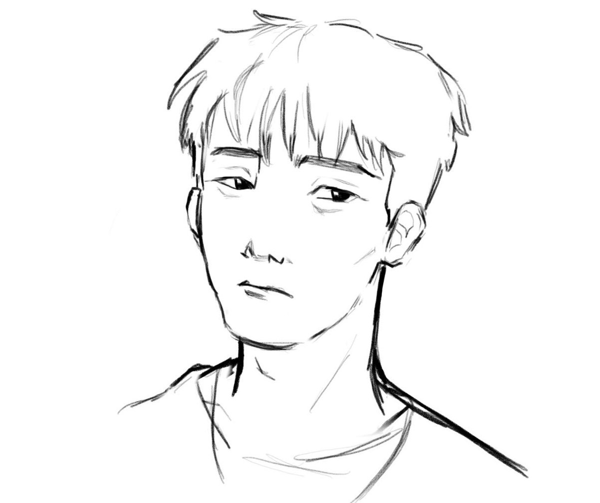 naimberrys's tweet photo. Ok here’s my attempt at drawing naim https://t.co/n7pKJjCM8Z