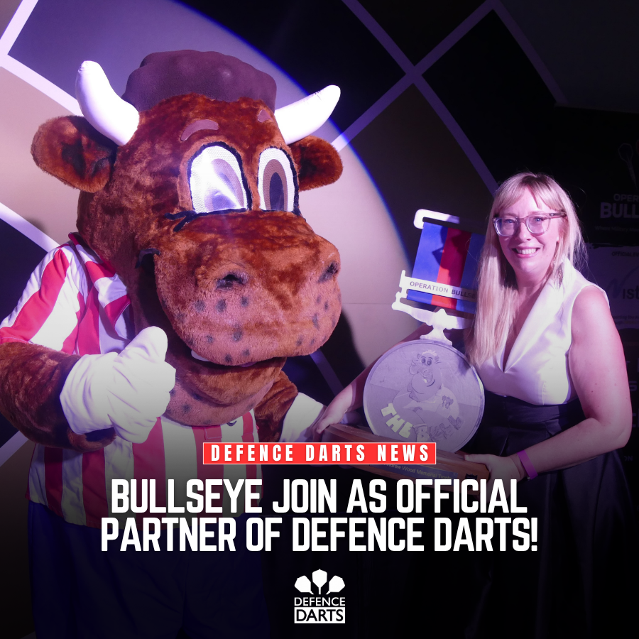 Defence_Darts's tweet photo. ❤️ We are delighted to welcome on board the iconic TV gameshow, @BullseyeTVshow, as an official partner of Defence Darts!

We can't wait to be working closer to Laura and the team, who have already been big supporters of ours over the last 12 months.

#Darts #DefenceDarts https://t.co/KVtDg8fKEa