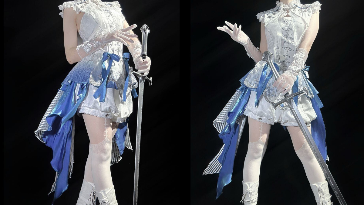 Maidens_Reve's tweet photo. ノースリーブブルーｘホワイトプリンスセットアップ♡ https://t.co/PhkhtJiZAQ