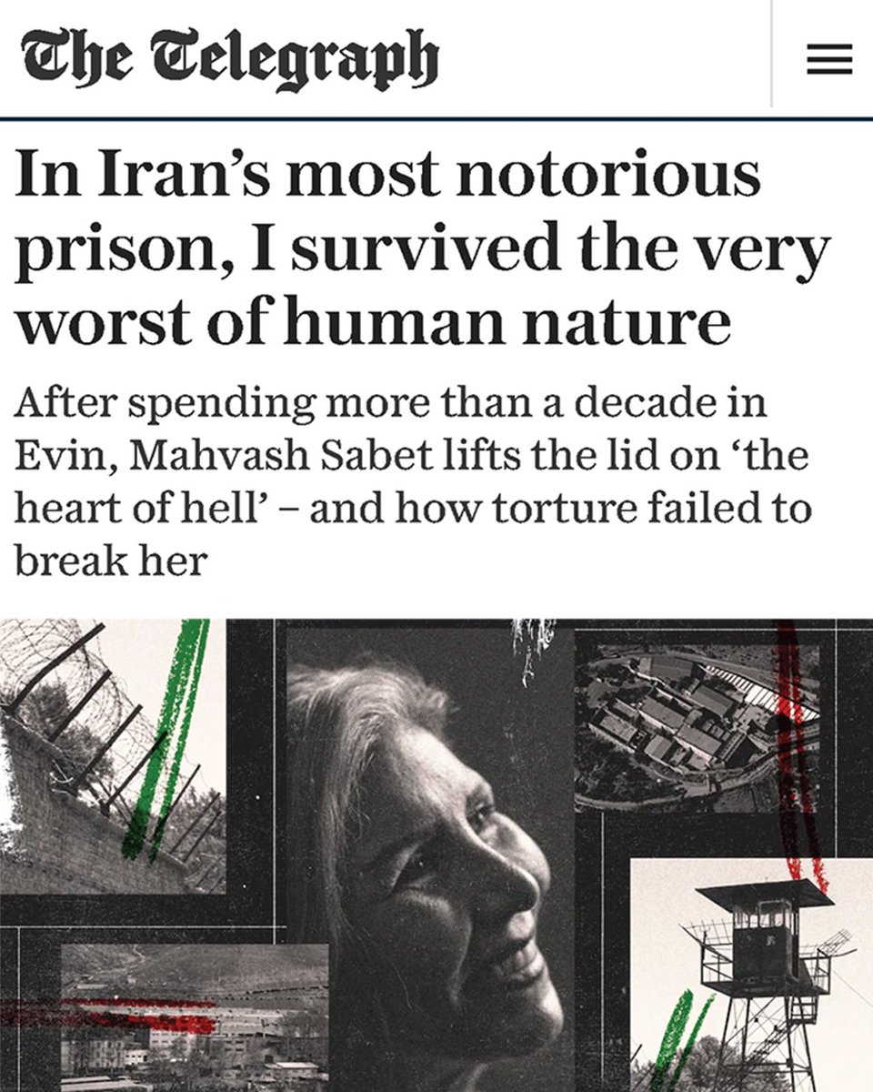 OneworldNews's tweet photo. In March 2008, the Intelligence Bureau of Mashhad summoned Mahvash Sabet. She told her husband she would be back home in Tehran by the evening. She wouldn’t be released for ten years. 

Documenting Sabet’s first ten months of incarceration, OPEN WIDE THE DOORS is a profound portrait of Iranian society behind prison walls.