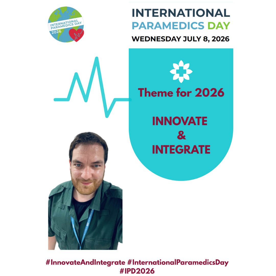 GEHClinEd's tweet photo. Today we celebrated International Paramedics Day focusing on the theme of "Innovate &amp; Integrate". Thank you, Carl Dowling for what you do for our service.  Wishing everyone a very happy International Paramedics Day! @GEHNHSnews 
#InternationalParamedicsDay #IPD2026 https://t.co/r4coABOaDc