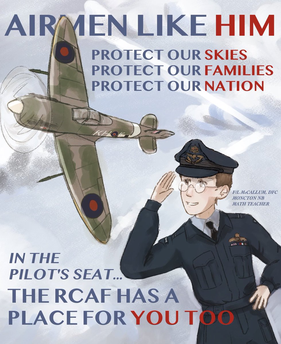 rukkililI's tweet photo. (old) RCAF poster attempt #historicaloc #rcaf https://t.co/BoyRNDIR6i