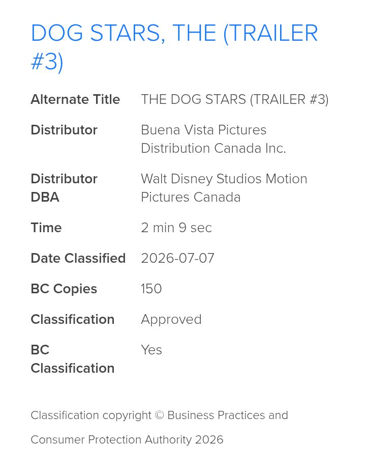 RidleyScottArch's tweet photo. 🚨🚨 A new Trailer for Ridley Scott's forthcoming post-apocalyptic thriller, "The Dog Stars" was registered yesterday by The British Columbia Film Classification Office and should be dropping soon.

The film stars Jacob Elordi, Margaret Qualley, Josh Brolin and Guy Pearce. https://t.co/g0T4ku2K7B