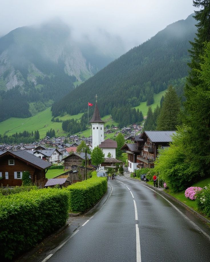 worldclick56's tweet photo. Rainy Day in Switzerland 🇨🇭🍃 https://t.co/pBYJWtk5zr