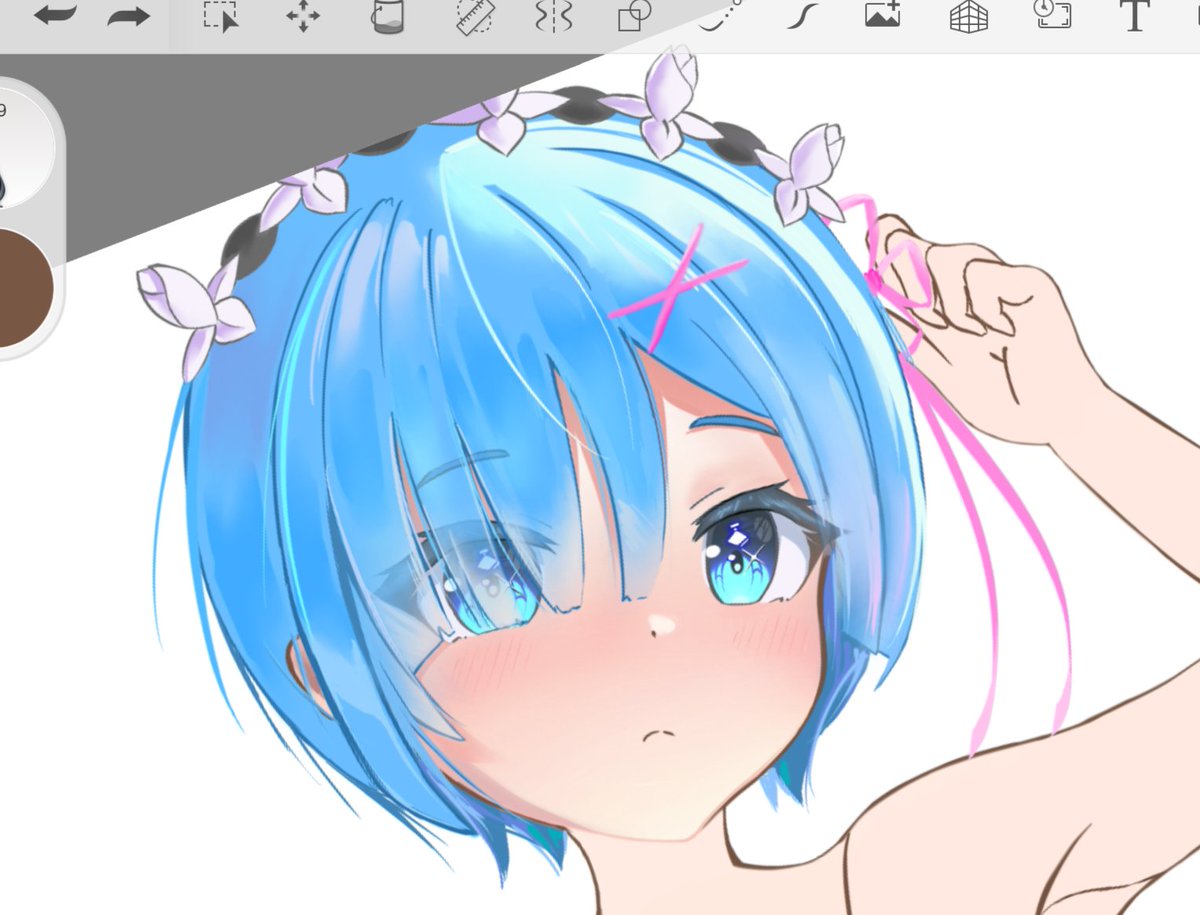 RenaStarbit's tweet photo. Rem💙 
描く描く
#rezero #リゼロ #rem https://t.co/Mu5SXZhTHY