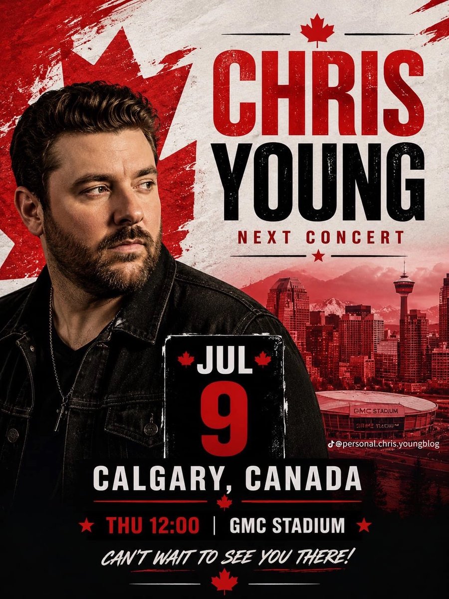 andylyngl's tweet photo. I’m looking for ticket for the Chris young concert in Calgary,Canada for the 9th July @aofficialchrisY @chrisyoung https://t.co/9tMRNhxVLS