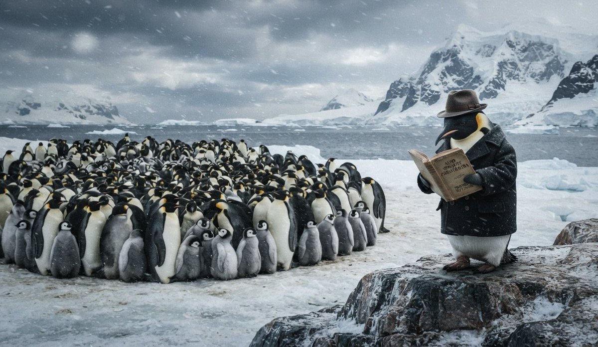FAN: Nietzschean Penguin - $PENGUIN 🐧 tweet media
