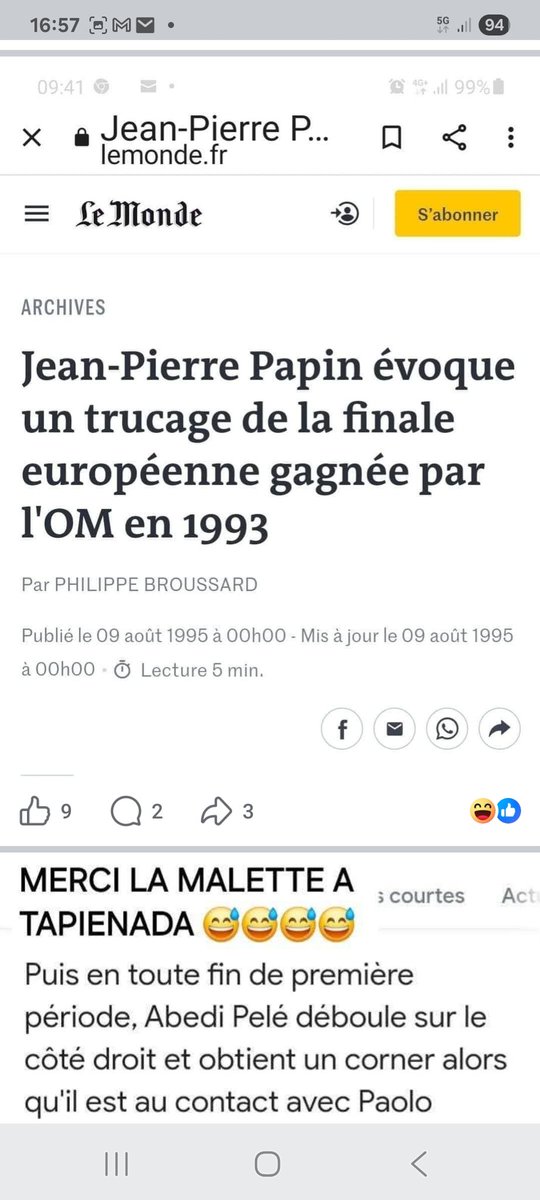 Pauligho2's tweet photo. @planetom13 C'est Nasser le fautif 😂😂😂 https://t.co/yQQn5UTWE1
