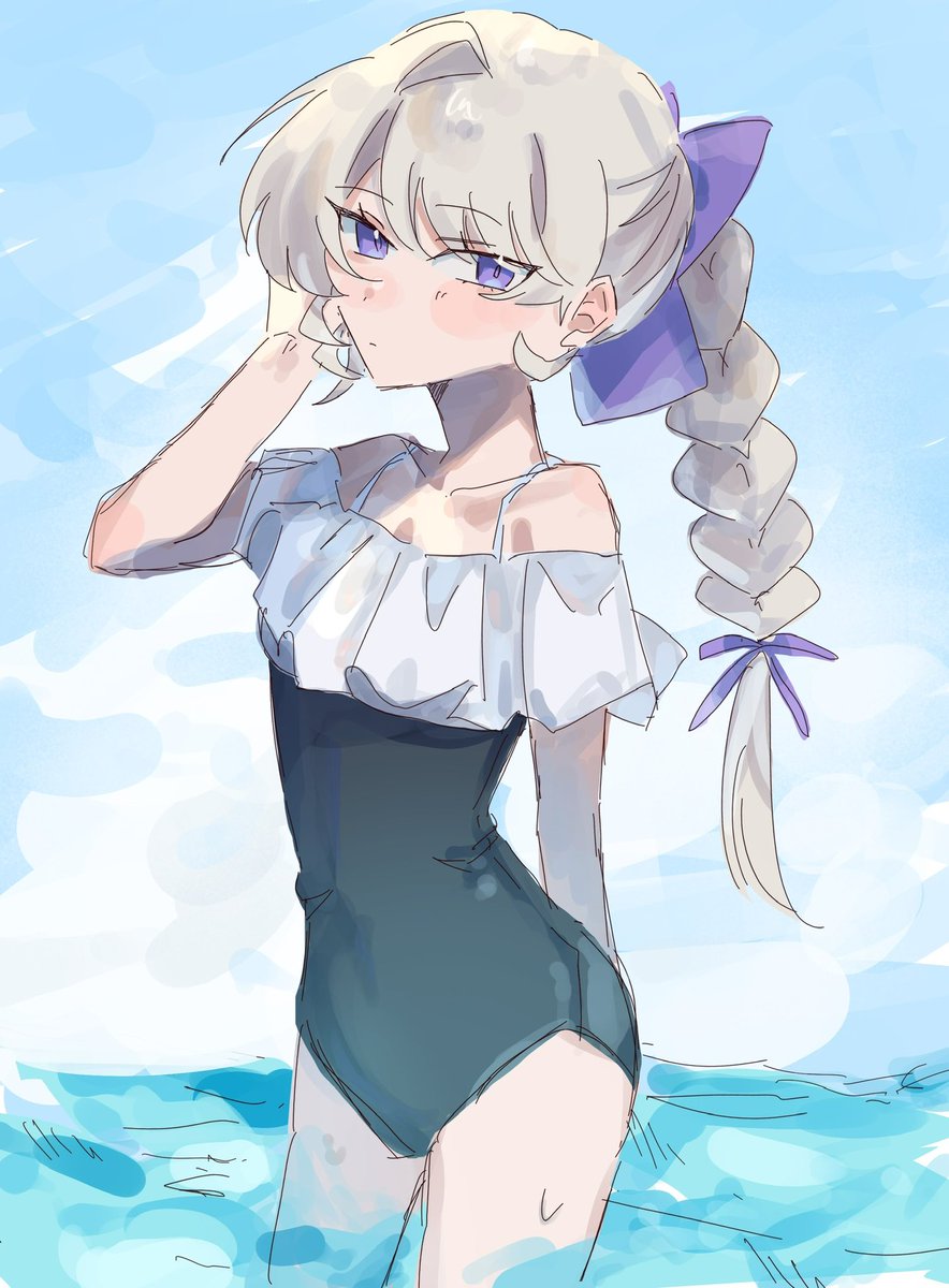 sonoyama_kikaku's tweet photo. @ANOPUS_TL 
水着落書きです https://t.co/0RkEb1UOri