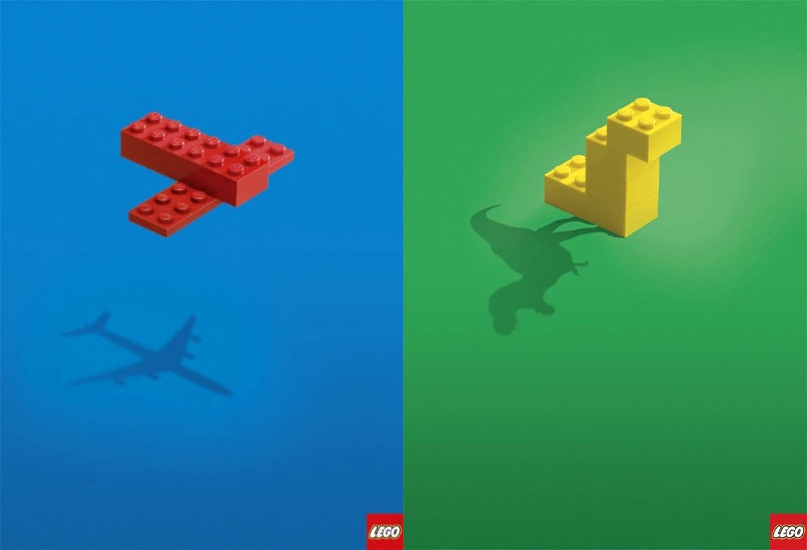 seirei526's tweet photo. 子供心を大人向けに表現した
LEGOの広告が今でもすき https://t.co/xRVtmdXQG1
