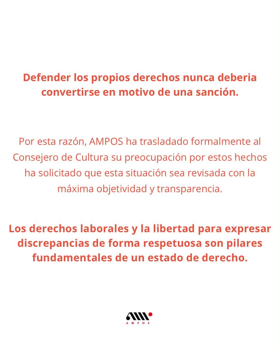 mediosfscccoo's tweet photo. 📢 Todo nuestro apoyo y solidaridad con la compañera de la Fundación Orquesta y Coro de la Comunidad de Madrid y con @amposmusicos. Porque defender tus derechos laborales nunca debería ser motivo de sanción 🔥. 
https://t.co/ejfQ58RlrO

#AMPOS #FundaciónORCAM #DerechosLaborales #LibertadSindical #EstadoDeDerecho