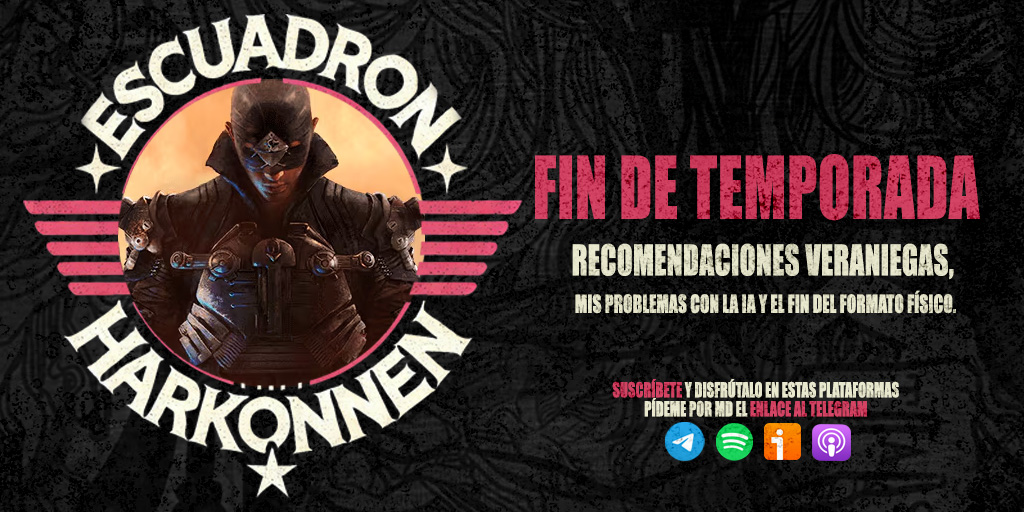 ATomarPorSEO's tweet photo. Todo principio tiene un final y esta temporada no puede quedar inconclusa. 

Multitud de recomendaciones para jugar y leer de la fantasía más grimdark a la ciencia ficción clásica. Y para rematar esta temporada, os hablo de mi postura con todo esto del fin del formato físico ⬇️ https://t.co/aJtsDNwieH