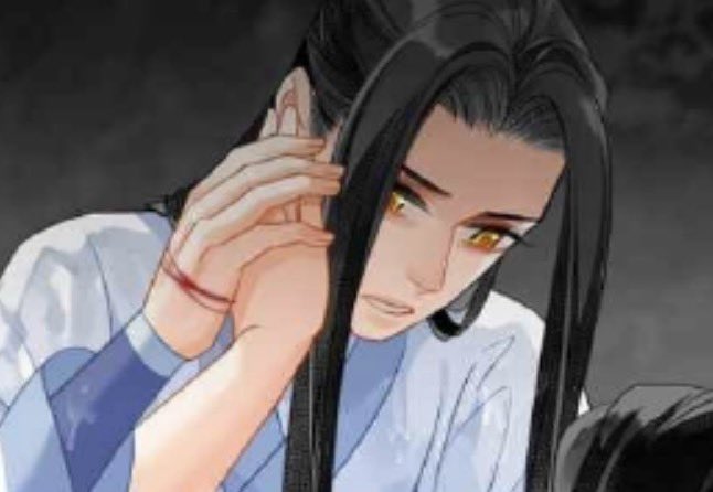 azhanxian's tweet photo. wei wuxian não faz sentindo se autoproclamar hétero e horas depois olhar desse jeito para seu amigo https://t.co/RnUUUwrpnj