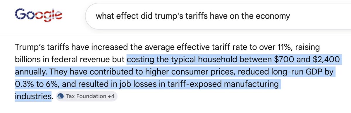 ReadMoreLieLess's tweet photo. @OldBikerTrucker I hope you work for Toyota - otherwise Trump's tariffs that you voted for cost your family a whole lotta money.  Oops! https://t.co/E2aJMTpEMt