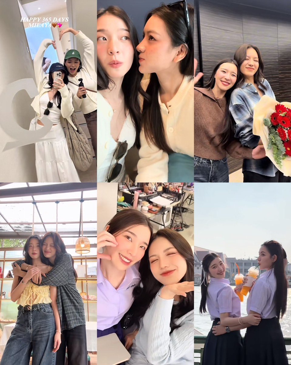 Yriety's tweet photo. 💌 “มี่ภัทร - เอญ่า” #MieAya ครบรอบ 365 วันแห่งความทรงจำ เสิร์ฟโมเมนต์สุดละมุน แสนอบอุ่น ชวนแฟน ๆ อมยิ้มกันทั้งไทม์ไลน์ ☺️💗 #MieAya1stAnniversary
.
HAPPY 365 DAYS MIEAYA 🎀
อีกหนึ่งวันสำคัญที่อบอวลไปด้วยความรักของสองสาว “มี่ภัทร ภัทรนันท์” #miephat และ “เอญ่า อรพรรณ” #ayaorapan ก้าวเข้าสู่วันครบรอบ 1 ปีที่อยู่เคียงข้างกันมา 🫂 ท่ามกลางคำอวยพรและความรักที่ถูกส่งผ่านโซเชียลตลอดทั้งวัน โดยแฟน ๆ ต่างร่วมแบ่งปันโมเมนต์ ความประทับใจ และย้อนให้คิดถึงเส้นทางที่ทั้งสองได้สร้างร่วมกันตั้งแต่วันแรกจนถึงวันนี้📮🎉
.
ในวันพิเศษแบบนี้ “มี่ ภัทร” ได้โพสต์ภาพคู่พร้อมข้อความสุดซึ้ง ย้อนถึงการเดินทางที่เริ่มต้นจากซีรีส์ “Love Beyond Dreams” ซึ่งจากความฝันในวันนั้นได้กลายเป็นเรื่องราวสุดประทับใจ 💘 ที่มีแฟน ๆ ร่วมเติบโตไปด้วยกัน พร้อมกล่าวขอบคุณทุกกำลังใจที่มอบให้ตลอดหนึ่งปีที่ผ่านมา 💪🏻 รวมถึงทิ้งข้อความถึงคนพิเศษอย่าง “เอญ่า” ว่า “Thank you for being 87% to my 13%” 😍💕 ส่วนด้าน “เอญ่า” ก็ได้โพสต์คลิปวันครบรอบสุดหวาน 💝 พร้อมข้อความถึงคนพี่ 😘🎁 โดยกล่าวขอบคุณที่ได้ร่วมงานและเคียงข้างกันมาตลอด พร้อมเผยว่าภูมิใจในตัวอีกฝ่าย และจะคอยซับพอร์ตในทุกก้าวของเส้นทางต่อจากนี้ 🧸
.
นับเป็นอีกหนึ่งโมเมนต์ที่ที่อบอวลไปด้วยรอยยิ้มและความประทับใจ 🐟💖 ตลอด 365 วันที่ทั้งคู่ได้ร่วมสร้างเรื่องราวดี ๆ ด้วยกัน วันครบรอบครั้งนี้กลายเป็นอีกหนึ่งวันสำคัญที่แฟน ๆ จะจดจำ และเฝ้ารอติดตามและสนับสนุนผลงานของ “มี่ภัทร - เอญ่า” กันต่อไป 💟🥰
.
#Yriety