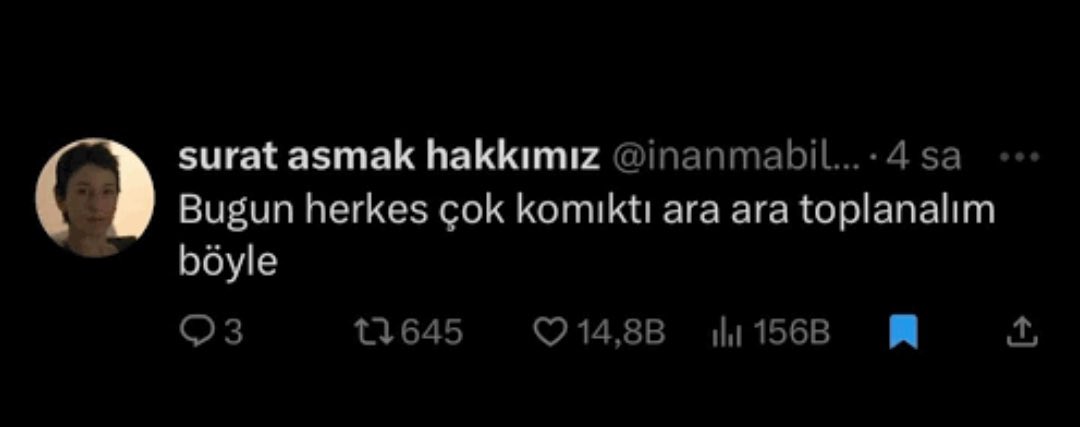 beyzaakoroglu's tweet photo. mizah diyince de biz canım slayyyyy💅💅💅 https://t.co/VXRHlv6wtg