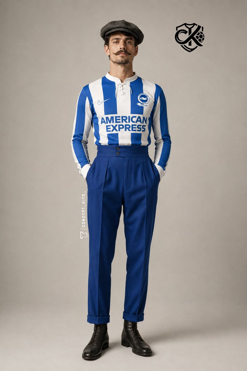 concept_kits_'s tweet photo. Really like the @OfficialBHAFC kits. However if i was designing anniversary season top it would look more like the 1904 first striped kit
#BHAFC #BHAFans #Brighton #Seagulls #Albion #WeAreBrighton #UTA #SeagullsFamily #AlbionFamily #BHA #Amex #AmexStadium #BrightonAndHoveAlbion https://t.co/W5RvYNICnP