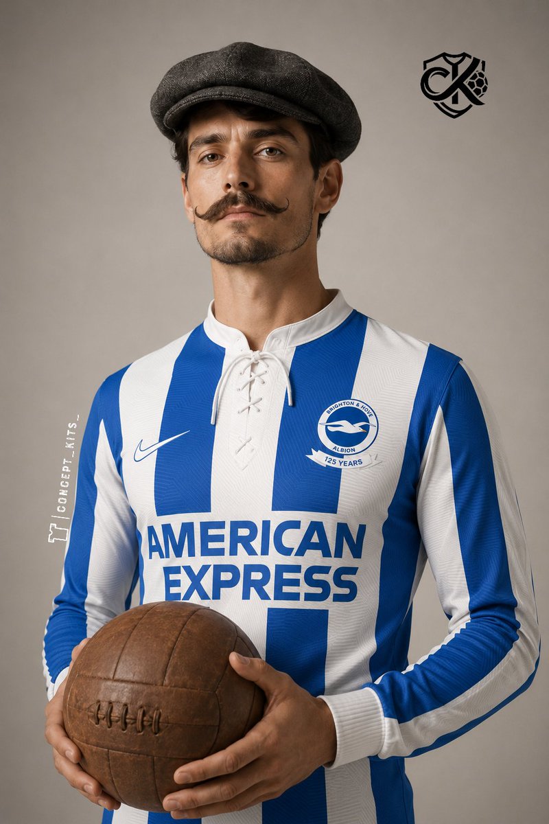 concept_kits_'s tweet photo. Really like the @OfficialBHAFC kits. However if i was designing anniversary season top it would look more like the 1904 first striped kit
#BHAFC #BHAFans #Brighton #Seagulls #Albion #WeAreBrighton #UTA #SeagullsFamily #AlbionFamily #BHA #Amex #AmexStadium #BrightonAndHoveAlbion https://t.co/W5RvYNICnP