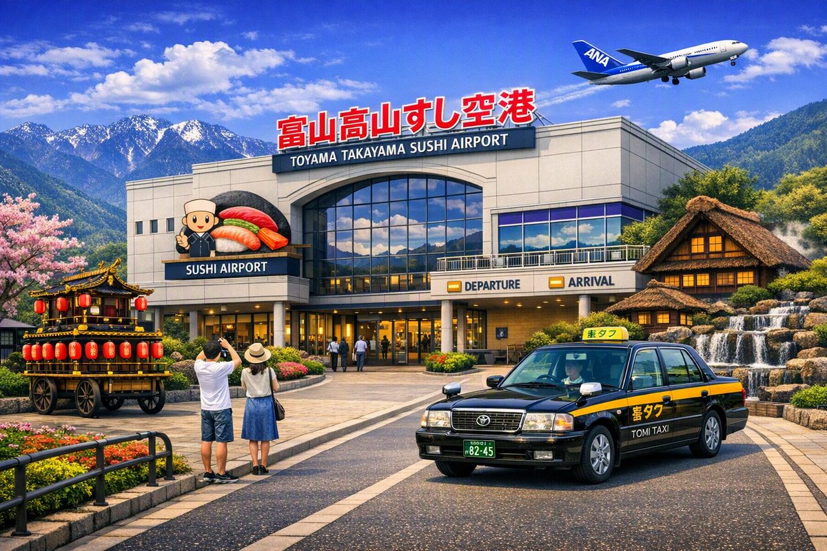 tt0987's tweet photo. もういっちょ、富山高山すし空港の別のイメージｗ https://t.co/mp0L5L6XbJ