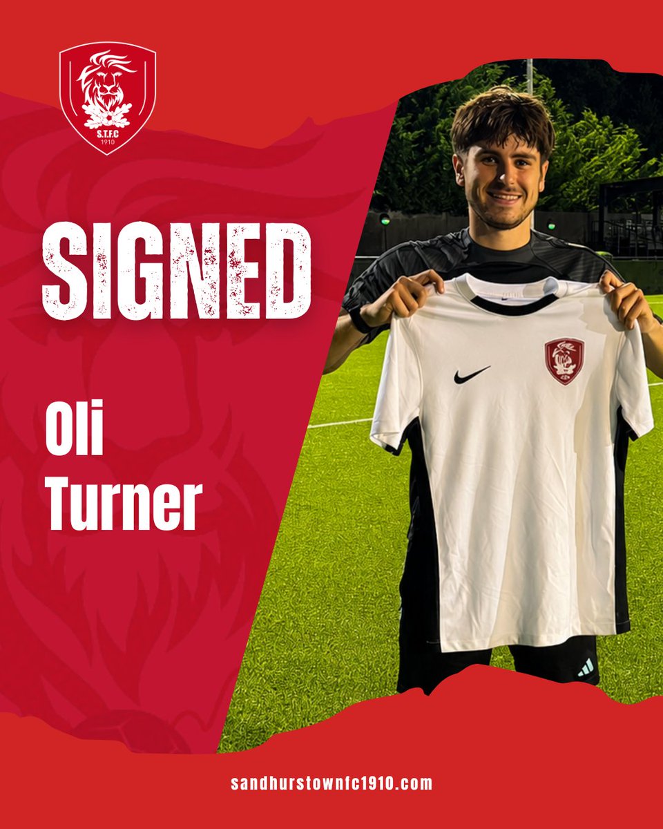 Sandhursttownfc's tweet photo. 🤍 RETURNING | Oli Turner ❤️
Oli Turner is back at Sandhurst Town for the 2026/27 season!

After his spell with the Fizzers in 2023/24, Oli joins us following promotion with Yateley and brings valuable experience to the squad.

Welcome back, Oli! 

❤️🤍 #Fizzers #SandhurstTownFC https://t.co/QJxbiuLMFs