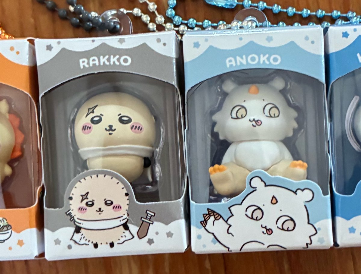 OpghDx's tweet photo. ちいかわ チョコボックス 交換

譲→ラッコ あのこ

求→ちいかわ(優先) その他キャラ(お譲り分被りのため)

郵送にて交換希望 2点まとめての方優先
難しいかと思いますが条件合う方いましたらお願い致します

ちいかわ ハチワレ うさぎ モモンガ くりまんじゅう 古本屋 カニちゃん シーサー https://t.co/o5A2oRFUhY