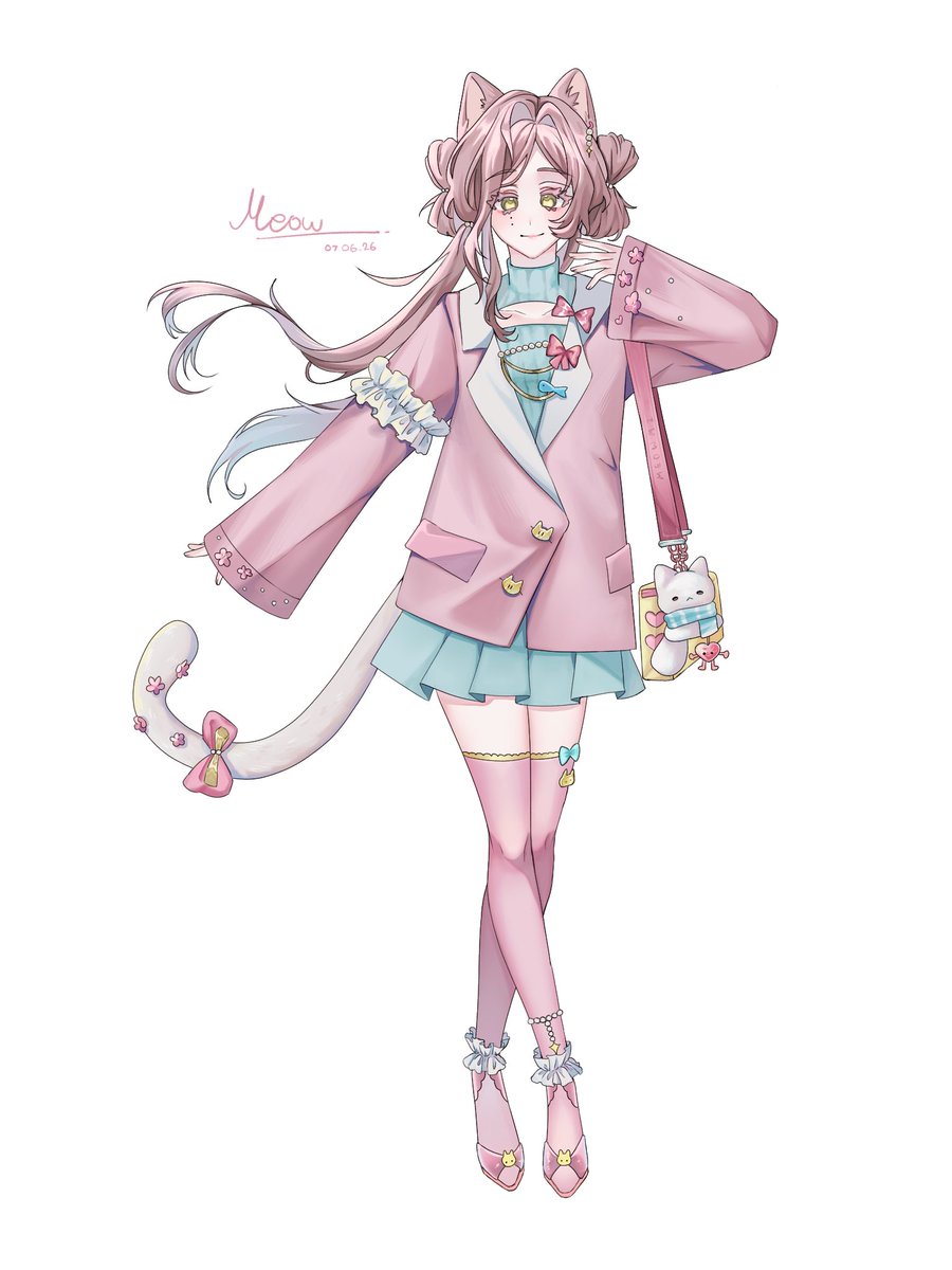 DaoneauDao's tweet photo. @Vivivhale สวัสดีค่า ดาวนะคะ! 🩷 Hi, I'm Dao! I'm an illustrator focused on cute character design and adoptable, a VGEN code would help me connect with wider customers who enjoys my arts. Tysm for this opportunity 🐈‍⬛🌸✨
FB: https://t.co/Uj5brArMRo
Vgen: https://t.co/ialzRxY7H6 https://t.co/rIbFV2WMnj