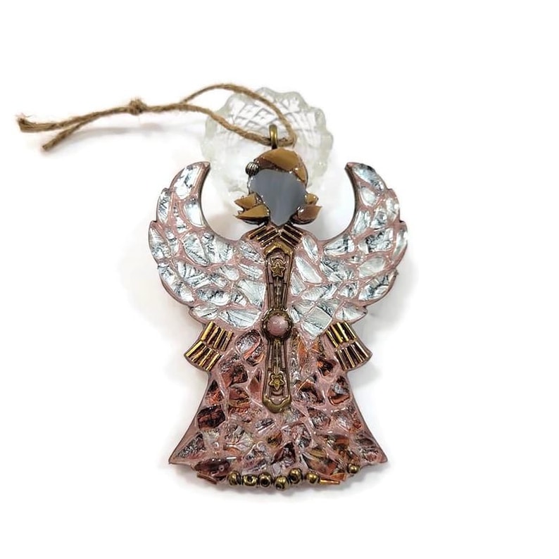 DigginThruTheAt's tweet photo. Mosaic Angel Christmas Ornament, Stained Glass Wings, Vintage Pin
https://t.co/UELYQBv6UZ #mamboteam https://t.co/7dpitrxjgM