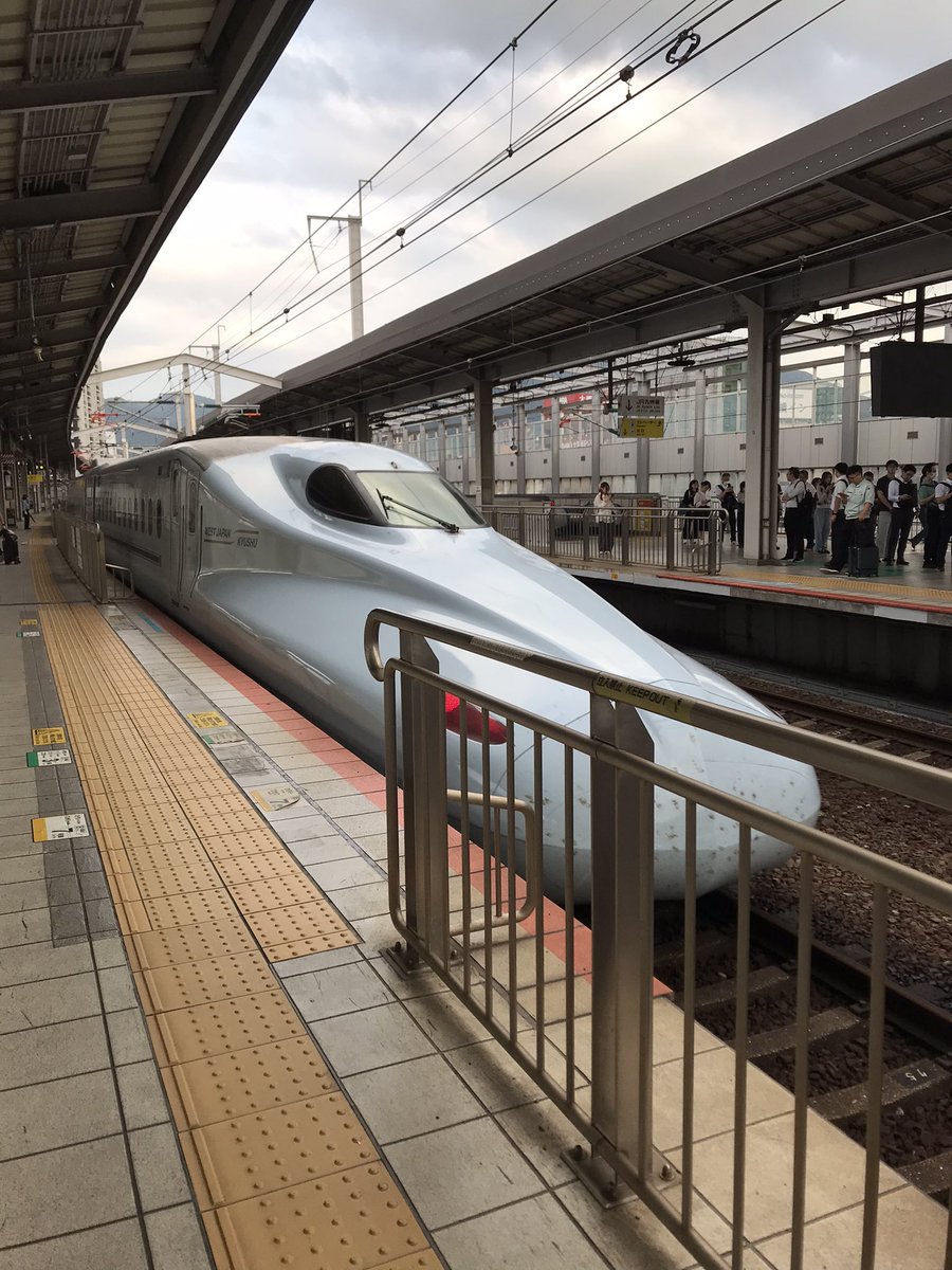 福岡で乗った最後の列車。🚄