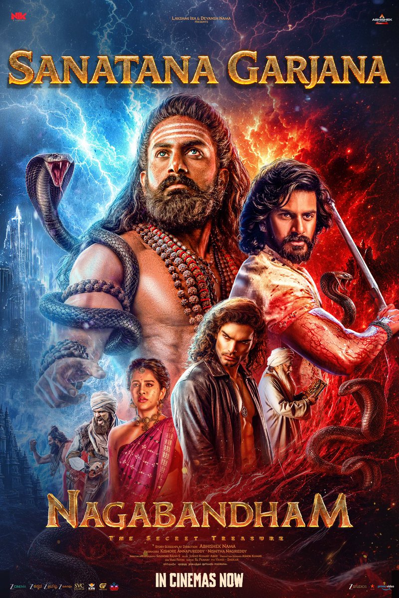 ImSharwanand's tweet photo. #Nagabandham is a surreal watch for all its breathtaking visuals, magnificent scale &amp; the immersive world it creates.

Congratulations to the entire team for bringing this unique cinematic vision to life. This is an experience that's meant to be witnessed only on the big screen! https://t.co/Gn6ml1JcA6