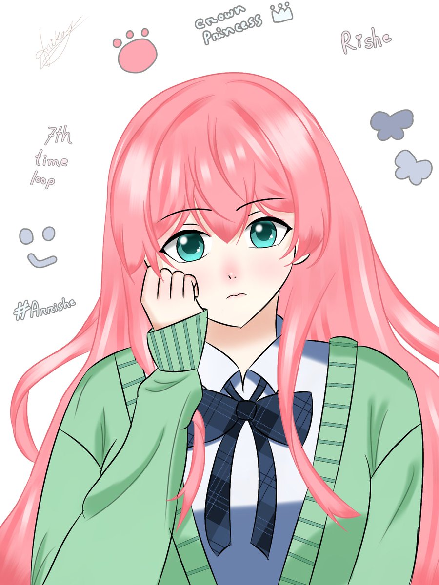 anuanika1212's tweet photo. My girl rishe 

#7thtimeloop #Arrishe #digitalart https://t.co/Q8l6Q0xBku