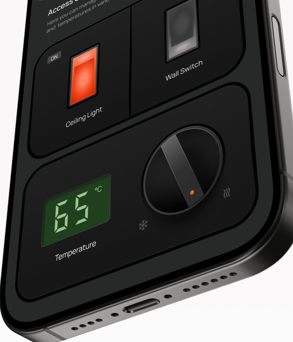 Onimicee_Design's tweet photo. Design can be reimagined endlessly💫

Designed a Skeuomorphic smart home app!
Loads in 4k! https://t.co/vxjs6Ap8wz