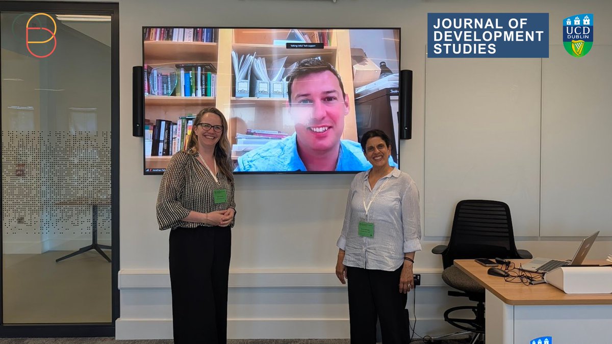 ucdpolitics's tweet photo. The Centre for Sustainable Development is pleased to announce that Dr Caitriona Dowd and Professor Supriya Garikipati have been appointed guest editors of a forthcoming special issue of the Journal of Development Studies, dedicated to the theme of Reimagining Development. https://t.co/tx6kMR05pA