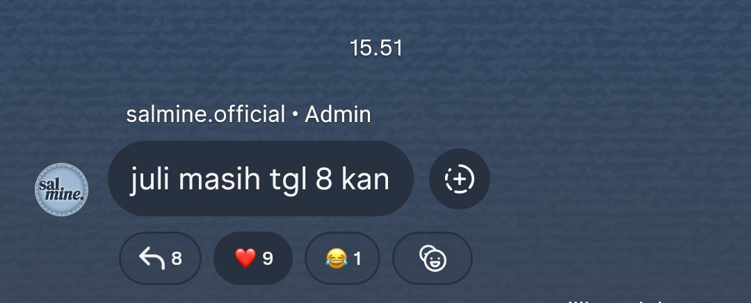 panjatcabe's tweet photo. mau ada apa sih bwang di bulan juli ini? @OfficialSalmine 🤡 https://t.co/1mOXpQBMWz