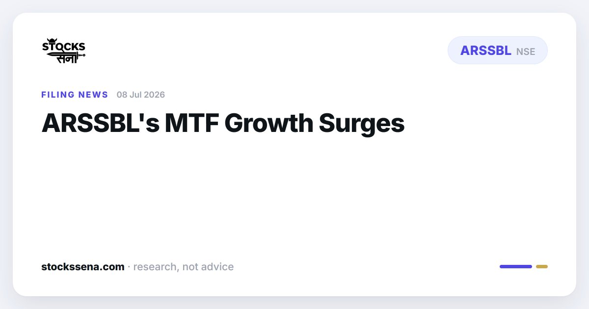 stocks_sena's tweet photo. Anand Rathi Share and Stock Brokers Ltd's MTF loan book grew to ₹1101.93 crore in FY26, up 60.70% YoY.
https://t.co/CtYpss6hcs

#Nifty #StockMarket https://t.co/DOMNtCk8Ew