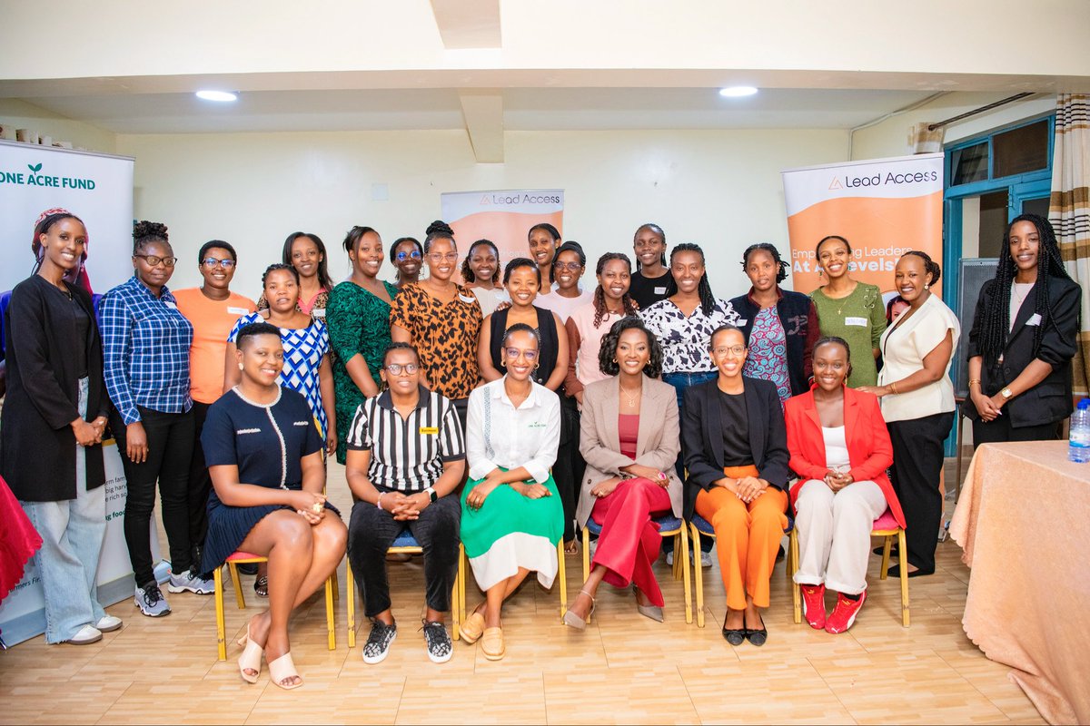 leadaccessnow's tweet photo. Lead Access Founder &amp; CEO, Iris Irumva, and One Acre Fund Rwanda CEO, Belinda Bwiza, signed a partnership to launch the Women in Leadership Masterclasses, investing in the growth of the OAF women and building leadership from within.

#WomenInLeadership #LeadAccess #OneAcreFund https://t.co/nlFCTG6IRt