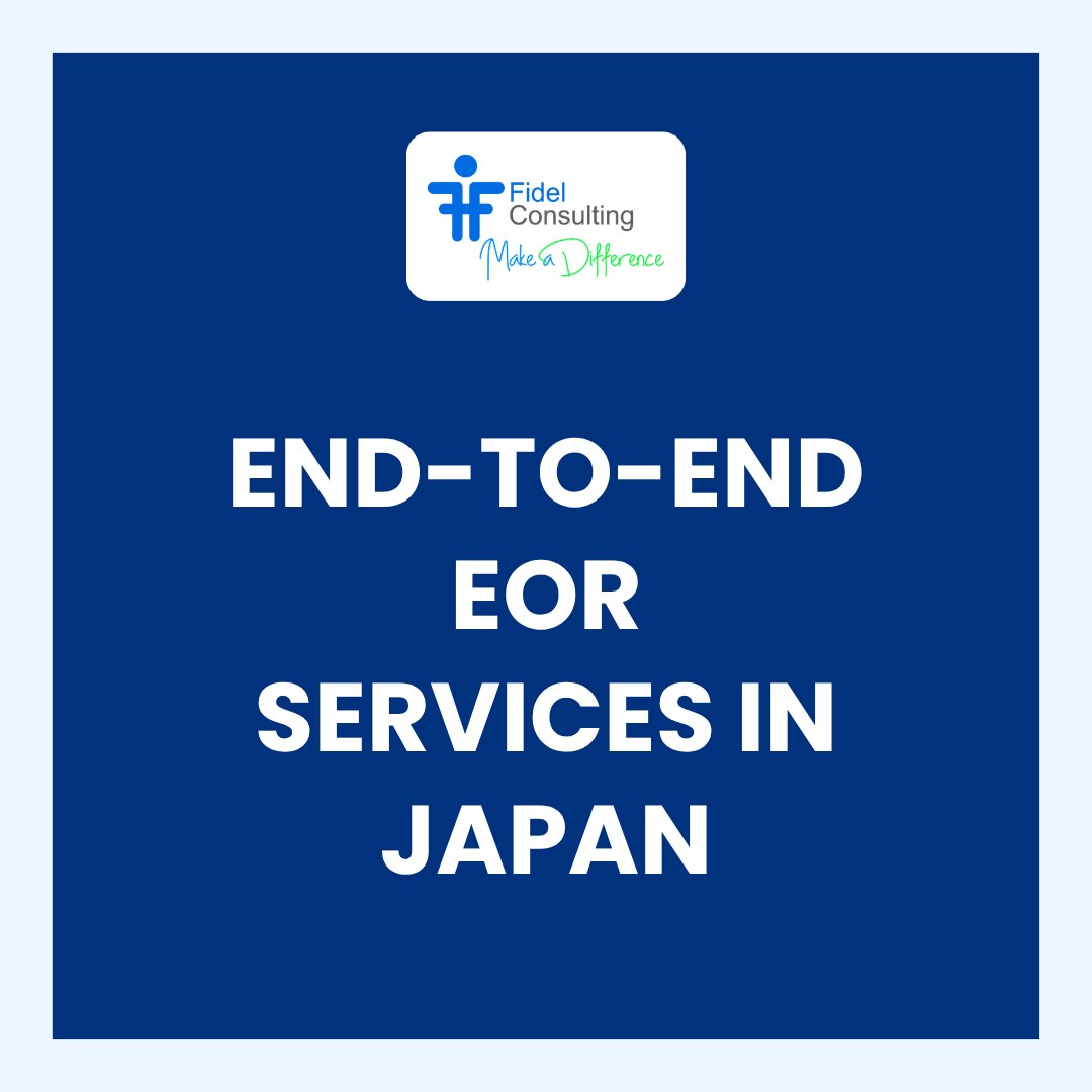 FidelConsulting's tweet photo. Hire talent in Japan without a local entity.
 
Fidel Consulting's EOR Services simplify hiring, payroll, and compliance—so you can focus on growing your business.
 
Read More: https://t.co/tnTs4uIR4M
 
#EORJapan #JapanHiring #GlobalHiring https://t.co/rg1xynVnvh