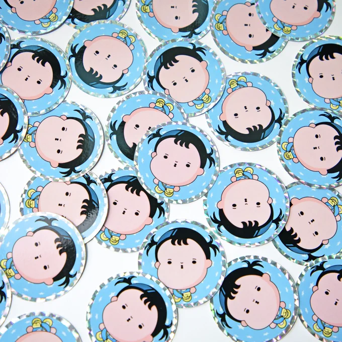 大阪popup / ハママツクリエーターズフェス newグッズ① 魚眼ステッカー