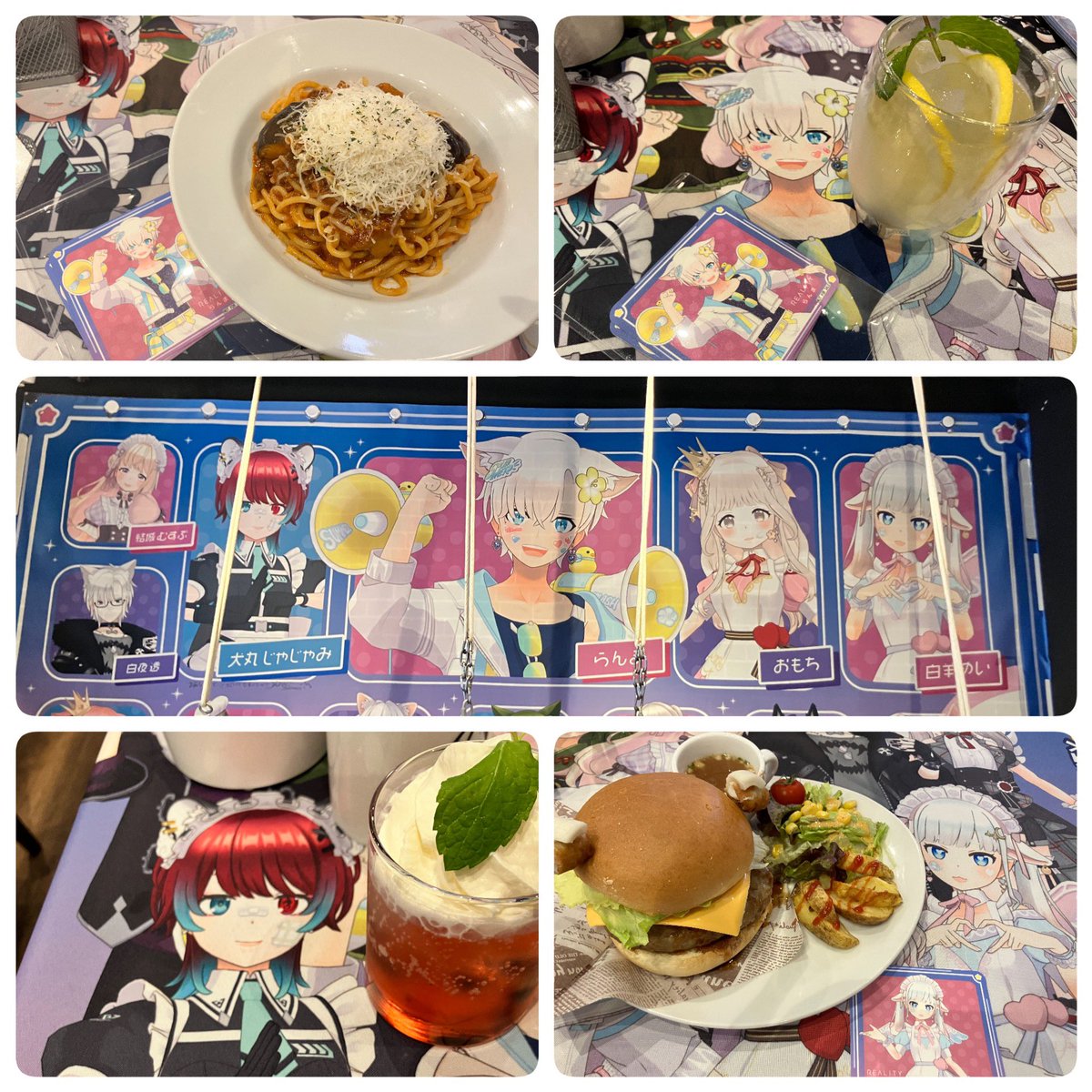 PAX1776167's tweet photo. 言ったの先週だけど、スタライカフェ楽C😸
ら ん まくんのメニュー、言わなくてもオーダーいけたの知ってたけど言ったんだ㌔⁉️
パスタうまうま！レモネードはちゃんとまぜてね😉
めいちゃんバーガーデカスギィwww
口におさまらないんだからぁ😹
じゃじゃちゃんの🍉🍹😼👍
オムライス…食べたかった😭 https://t.co/tQg69CtfHX