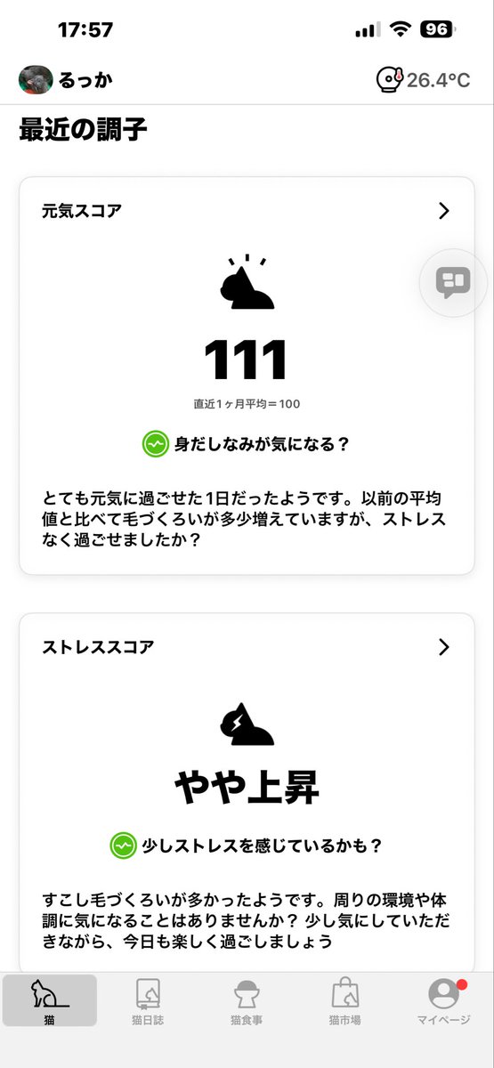 Lucca0625's tweet photo. Hello Cat’s World！🐈‍⬛

今日も朝から食欲旺盛！

体重の変動が大きいけど
出すのも出すと結構上下するようだ

7月7日のログと咀嚼音のASMRを
どうぞ(^^; https://t.co/xpJPhQiIjB