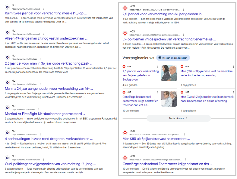 Verkrachting van meisje (13) in Alkmaar