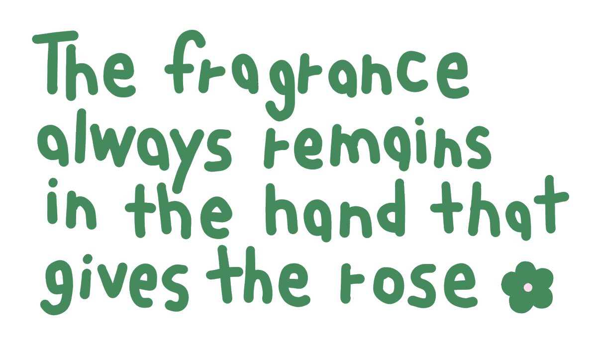 mamintzz's tweet photo. The fragrance always remains in the hand that gives the rose (づ๑•ᴗ•๑)づ💐 https://t.co/bl7iUyfzSu