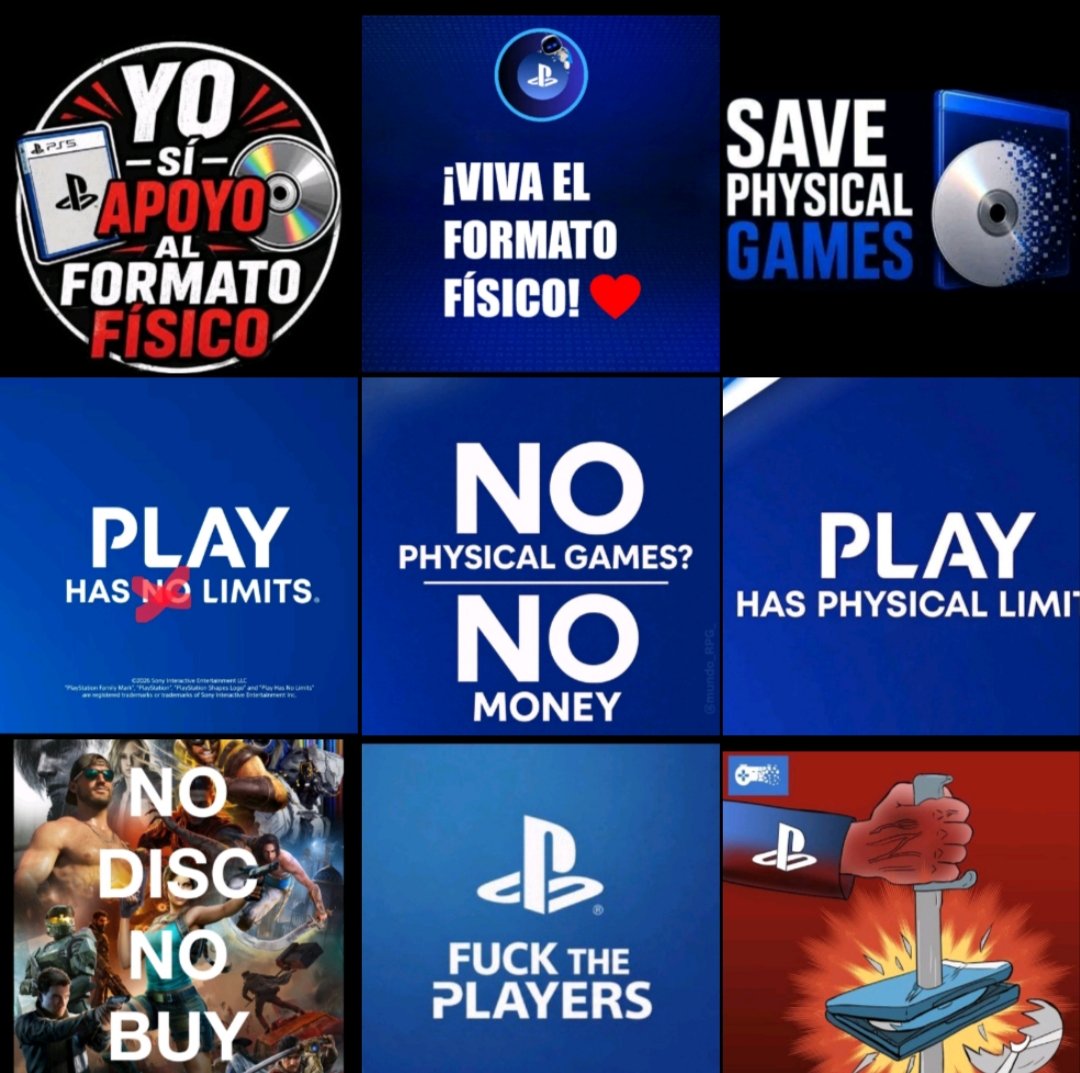 punishergo's tweet photo. @MrKaytos @PlayStationFR  @PlayStation_jp @PlayStationUK @PlayStationEU 
@PlayStationES @Sony 
Respond to our requests and respect the customers who support the #physicalformat. We will not stop expressing our dissatisfaction. Sincerely, a long-time consumer. Thx you for read https://t.co/3IPkmyd9W3