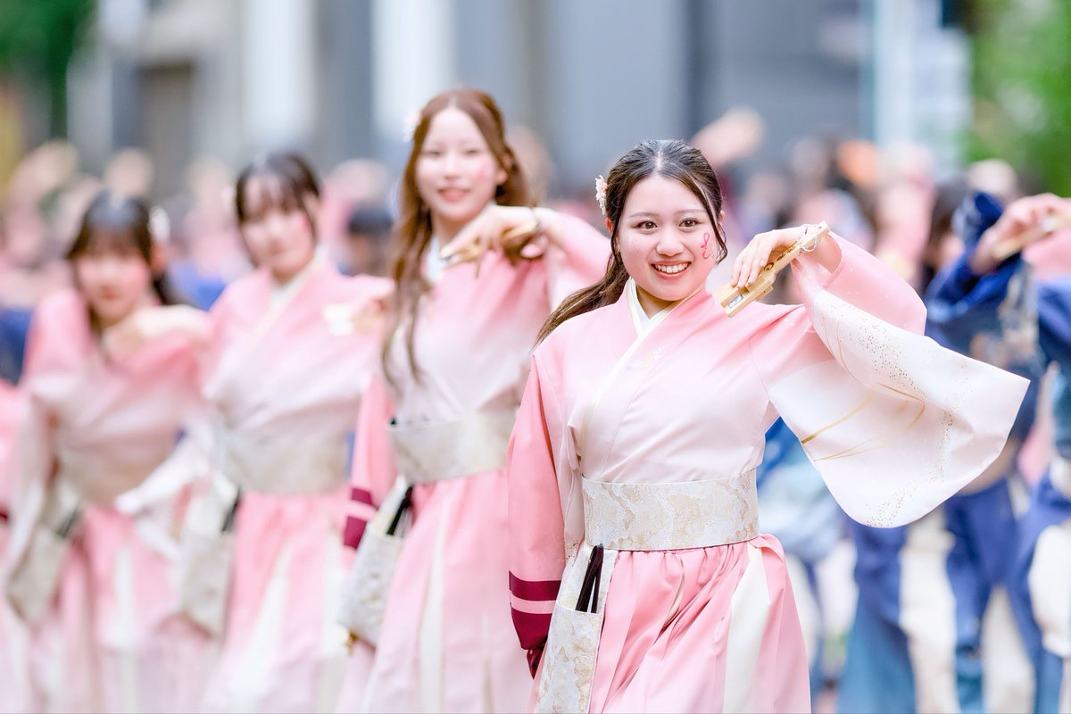 Fotori36's tweet photo. 湘南よさこい 
#早稲田大学よさこいチーム東京花火
#東京花火
#湘南よさこい
#湘南よさこい祭り2026
#よさこい https://t.co/0SCg6MzNwk
