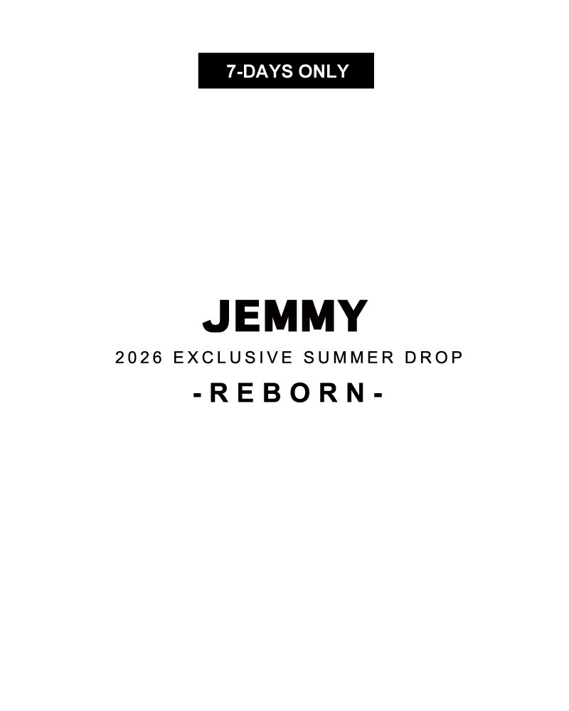 JEMMY_SHOP's tweet photo. - R E B O R N -
JEMMY リニューアルオープン🔥
2026 EXCLUSIVE SUMMER DROP

【7日間特別限定販売】
7/8(wed)18:00〜7/15(wed)18:00

https://t.co/HnD6IbVvSz

お見逃しなく!!

#JEMMY #JemmyApparel https://t.co/F25c0YLSVB