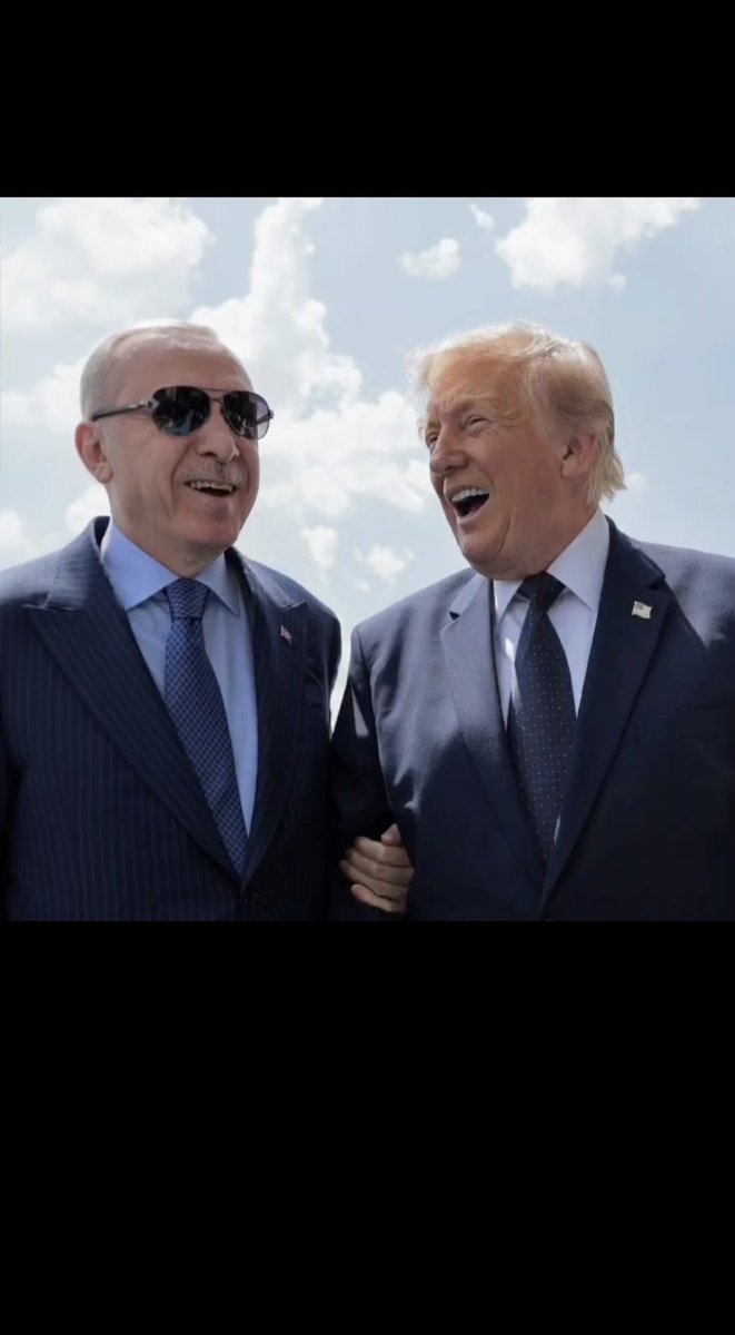 mrt_snsy55's tweet photo. ABD Başkanı Donald Trump: 

"İsrail'in Türkiye'yi sevmemesi normal çünkü büyük bir askeri güç ve Türkiye F-35'leri alacak."

Biz buna Erdoğan etkisi diyoruz... https://t.co/1NEK1T3wYD