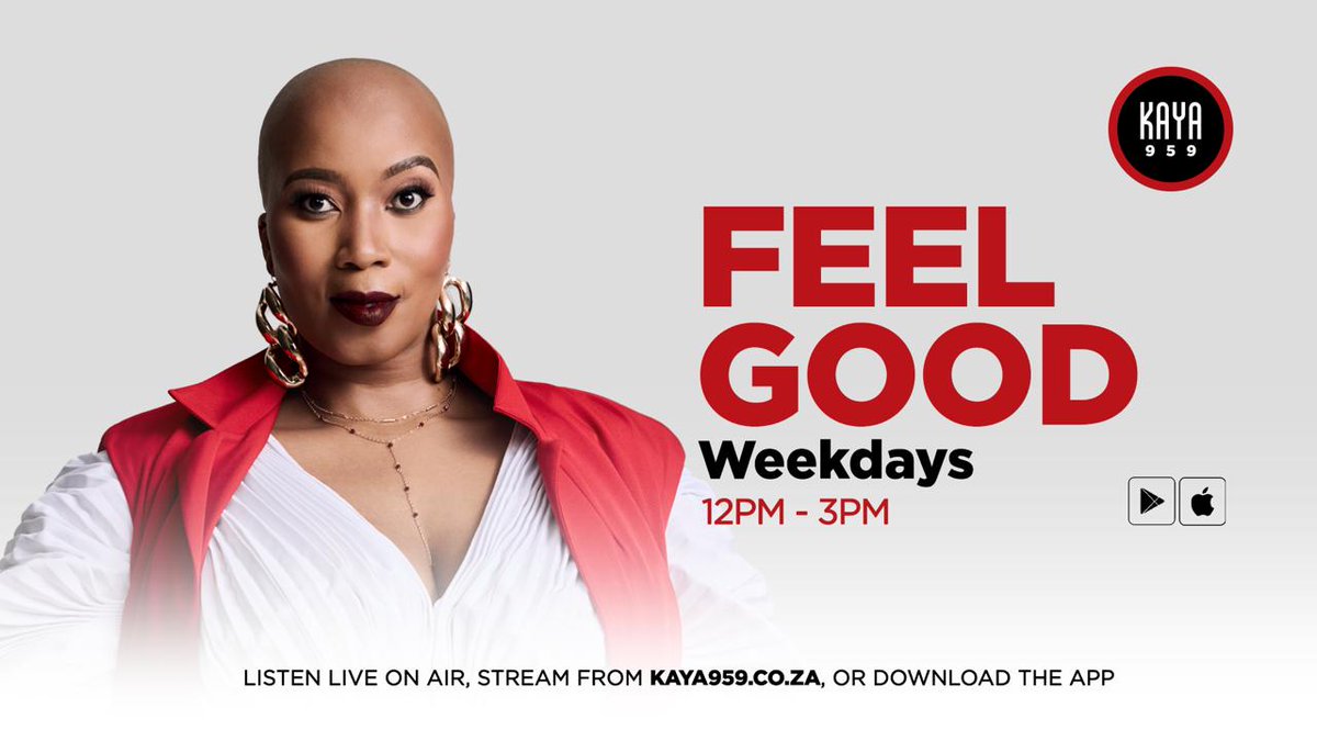 KayaOnAir's tweet photo. Welcome to #KayaFeelGood with @andymaqondwana 

Coming Up:
😃What is making you feel good today
🎤Office jam battle
🗣️Girl let's talk
🤔What do I do

📲063 688 0959 (VN)
☎️086 00 00 959 (Call) https://t.co/WcqwQV1oF0
