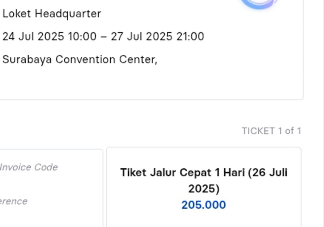 bitetoberry's tweet photo. Tiket fast pass hoyofest tahun lalu masih 205k sekarang jadi 275k. Kataku mah naik 70k udah bukan lumayan lagi, tapi WOW... tanda apakah ini? 😌 https://t.co/Ck19V1TC8K